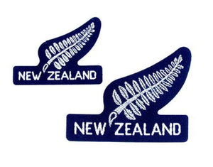 Cutout Iron-on NZ Silver Fern Patch - ShopNZ