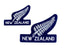 Cutout Iron-on NZ Silver Fern Patch