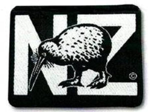 NZ Kiwi Iron On Badge or Patch - ShopNZ