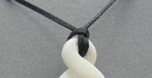 Black Cord for Bone and Greenstone Necklaces - ShopNZ
