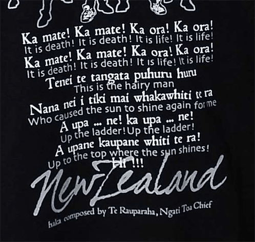 Black NZ Rugby Haka Maori T-shirt - Kids and Adults - ShopNZ