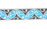 Blue and Black Maori Koru Braid - ShopNZ