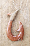 Large Maori Wood Hook Necklace - ShopNZ