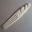 Maori Bone Pikorua Twist Heru Comb