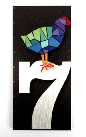 Aluminium NZ Takahe House Number 7 - ShopNZ