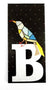 Aluminium NZ Huia Bird House Letter B