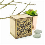 Maori Koru Flower LED Tealight Box - ShopNZ