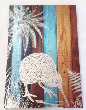 NZ Kiwi Bird Art Panel - ShopNZ