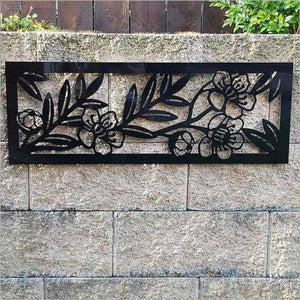 Large NZ Manuka Flower Wall Panel - ShopNZ