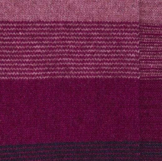 Cosy Colourful Merino Possum Silk Ombre Poncho - ShopNZ
