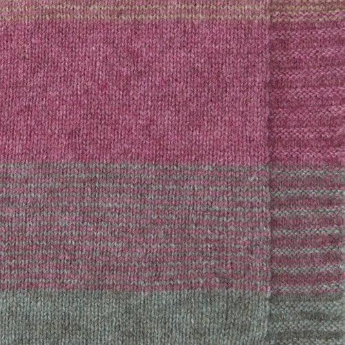 Cosy Colourful Merino Possum Silk Ombre Poncho - ShopNZ