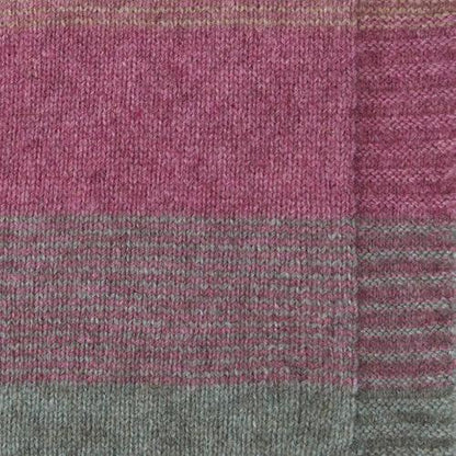 Cosy Colourful Merino Possum Silk Ombre Poncho - ShopNZ