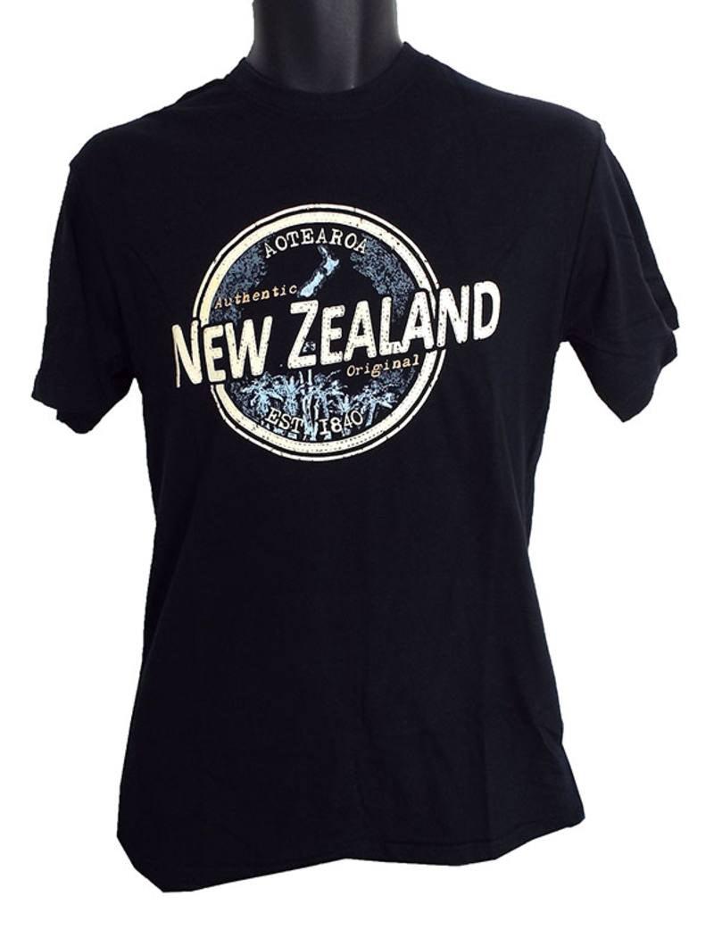 Faciliteter Morse kode fjer Adult Navy New Zealand Souvenir T-shirt – ShopNZ