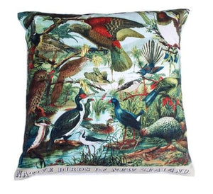 Native NZ Birds Cushion Cover - ShopNZ