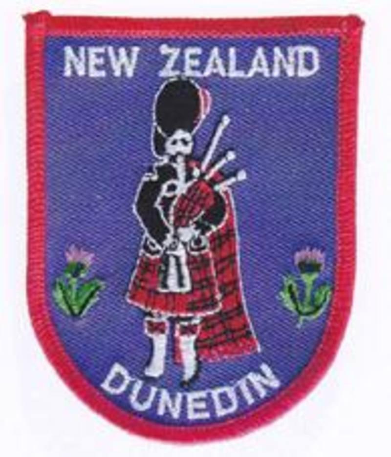 Dunedin NZ Iron - on Patch - ShopNZ