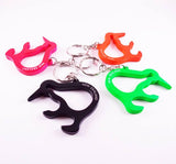 Fluoro Kiwi Bottle Opener Keychains - ShopNZ