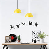 Flying Flock of Kotuku Heron Wall Art - ShopNZ