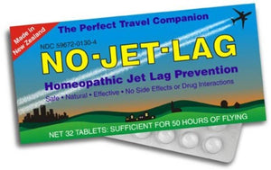 No Jet Lag Homeopathic Remedy - ShopNZ