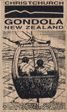 Christchurch NZ Gondola Wooden Postcard - ShopNZ