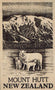 Mt Hutt NZ Sheep Wooden Postcard