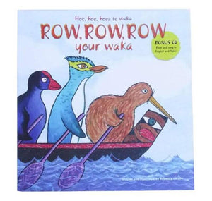Row Row Row Your Waka Kids Book - ShopNZ
