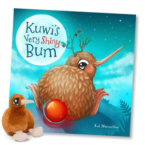 Book - Kuwis Very Shiny Bum - ShopNZ