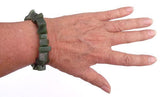 Genuine NZ Greenstone Chunk Bracelet - ShopNZ