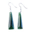 NZ Greenstone Jade Toki Earrings