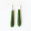 5cm Genuine NZ Greenstone Drop Earrings