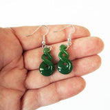 Greenstone Maori Love Twist Earrings - ShopNZ