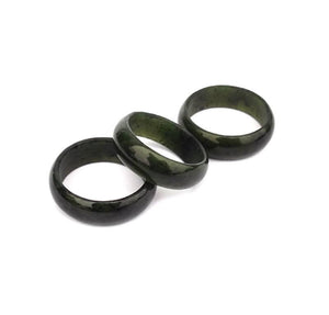 Wide Greenstone Ring - ShopNZ