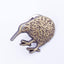 Textured NZ Kiwi Bird Pinback Badge