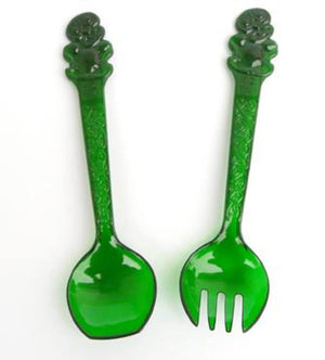 Maori Tiki Plastic Salad Servers - ShopNZ