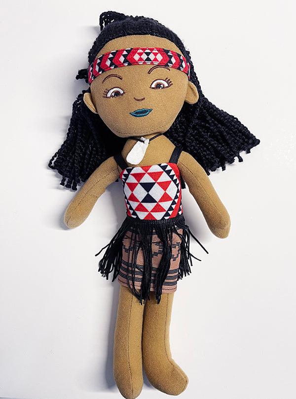 Hine the Maori Kapa Haka Girl Doll with Story Card - ShopNZ