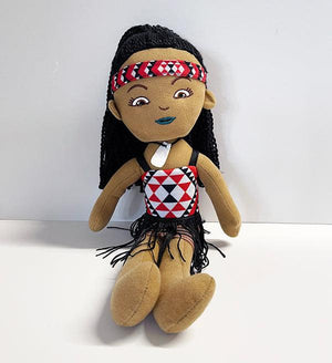 Hine the Maori Kapa Haka Girl Doll with Story Card - ShopNZ