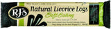 RJs Natural Licorice Logs - ShopNZ