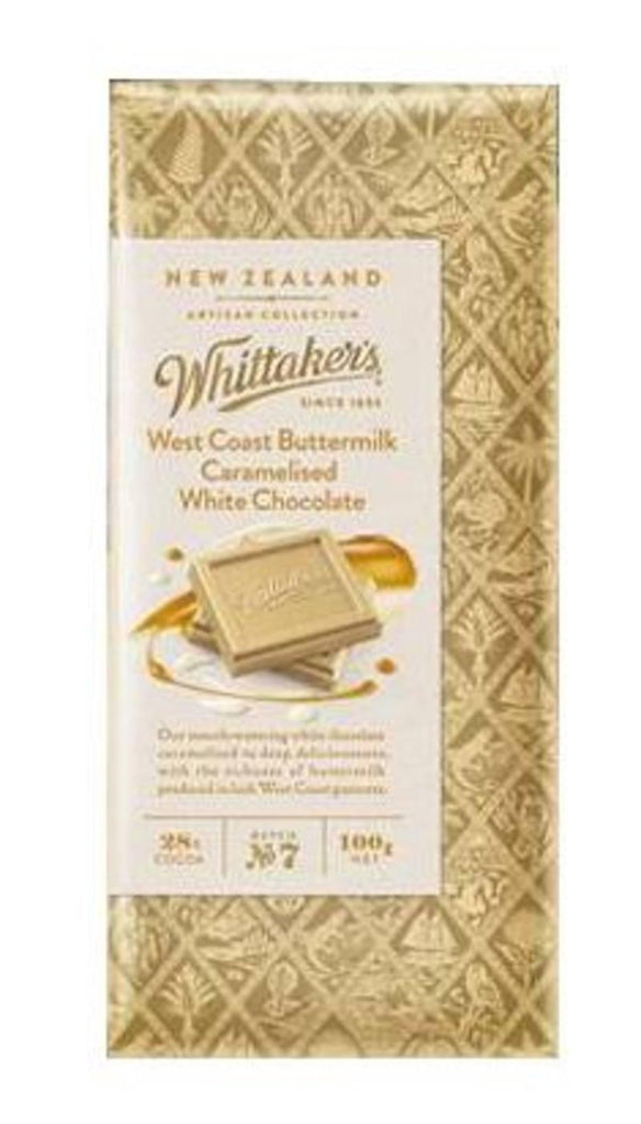 Whittakers West Coast Buttermilk Caramelised White Chocolate - ShopNZ