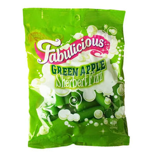 RJs Green Apple Sherbert Fizz Candy - ShopNZ