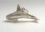 Sterling Silver Orca Killer Whale Charm