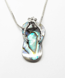 NZ Paua Shell Jandal Necklace - ShopNZ