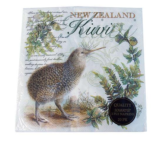 Kiwi Serviettes Napkins - ShopNZ