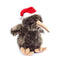 Singing Xmas Kiwi Santa Soft Toy