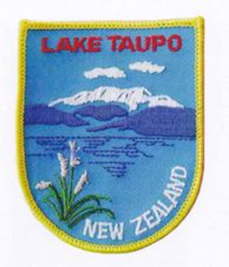 Lake Taupo Iron - on Patch - ShopNZ