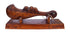 Large 46cm Carved Maori Wahaika Club on Stand - ShopNZ