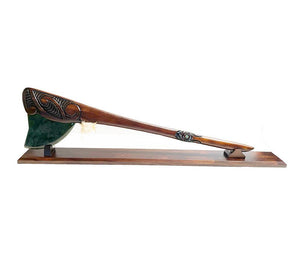 Large Maori Tewhatewha on Stand - ShopNZ