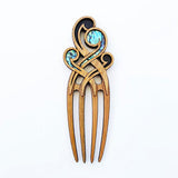 Maori 4 - Pin Koru Heru Comb - ShopNZ