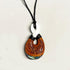 Maori Bone and Wood Love Twist Necklace with Paua Shell - ShopNZ