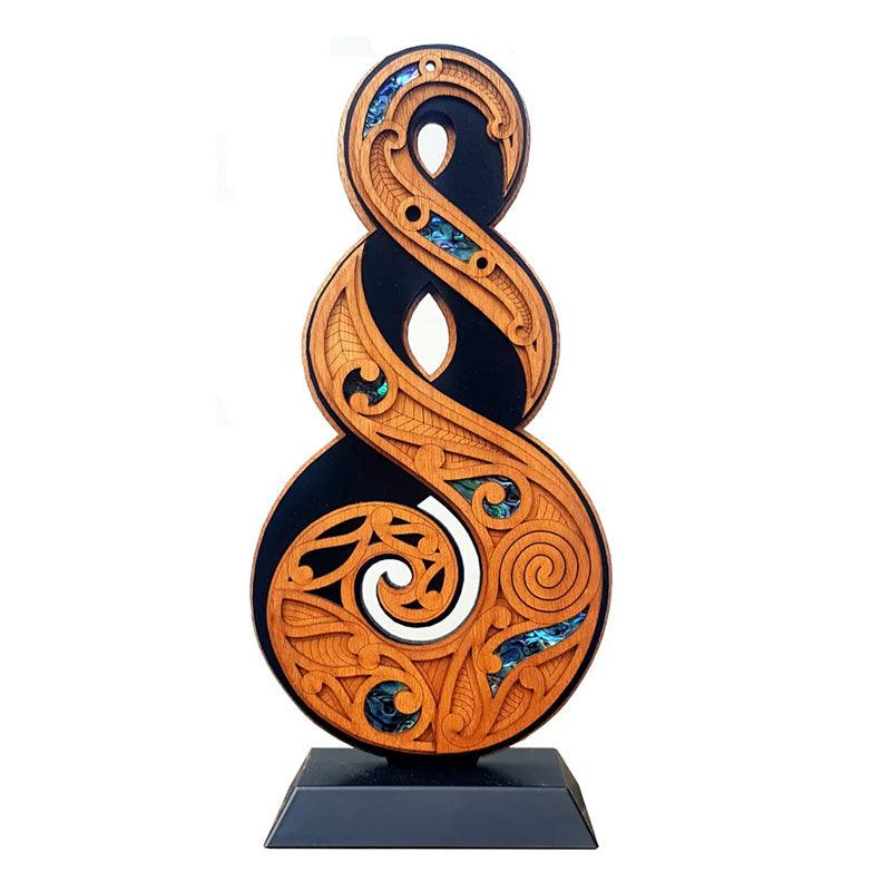 Maori Friendship or Love Twist Trophy Ornament - ShopNZ