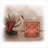 Maori Koru Flower LED Tealight Box - ShopNZ