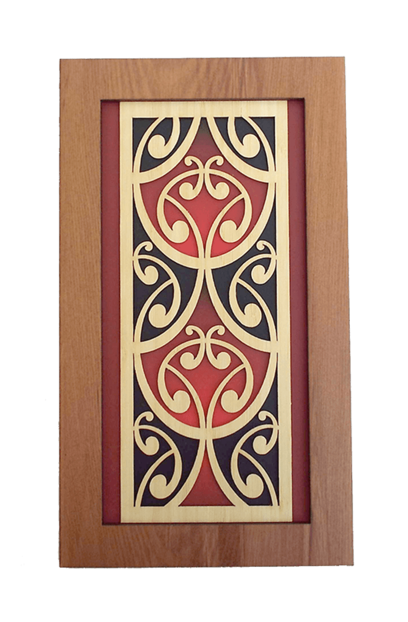 Maori Kowhaiwhai Lattice Wall Panel - ShopNZ